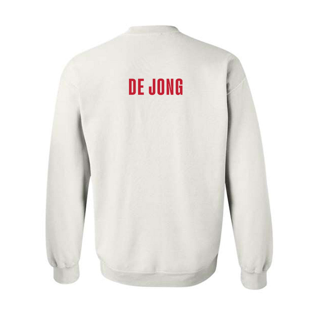 Georgia - NCAA Equestrian : Emma De Jong - Classic Shersey Crewneck Sweatshirt-1