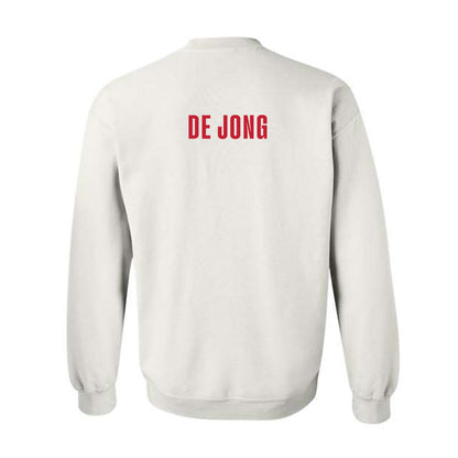 Georgia - NCAA Equestrian : Emma De Jong - Classic Shersey Crewneck Sweatshirt-1