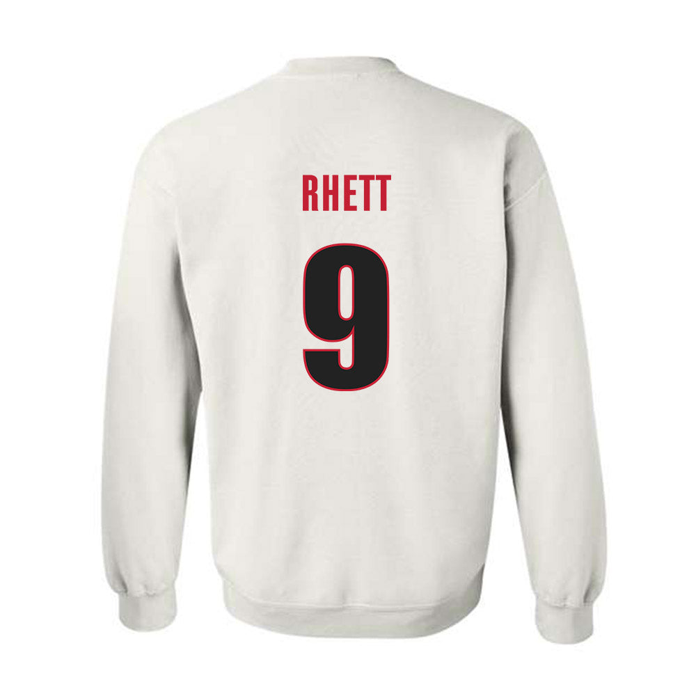 Georgia - NCAA Football : Justyn Rhett - Classic Shersey Crewneck Sweatshirt-1