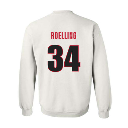 Georgia - NCAA Softball : Randi Roelling - Classic Shersey Crewneck Sweatshirt-1