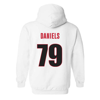 Georgia - NCAA Football : Nyier Daniels - Classic Shersey Hooded Sweatshirt-1