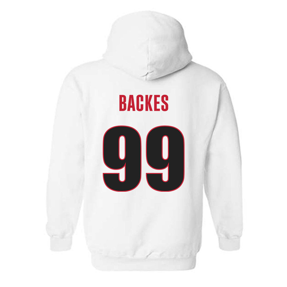 Georgia - NCAA Softball : Lilli Backes - Classic Shersey Hooded Sweatshirt-1