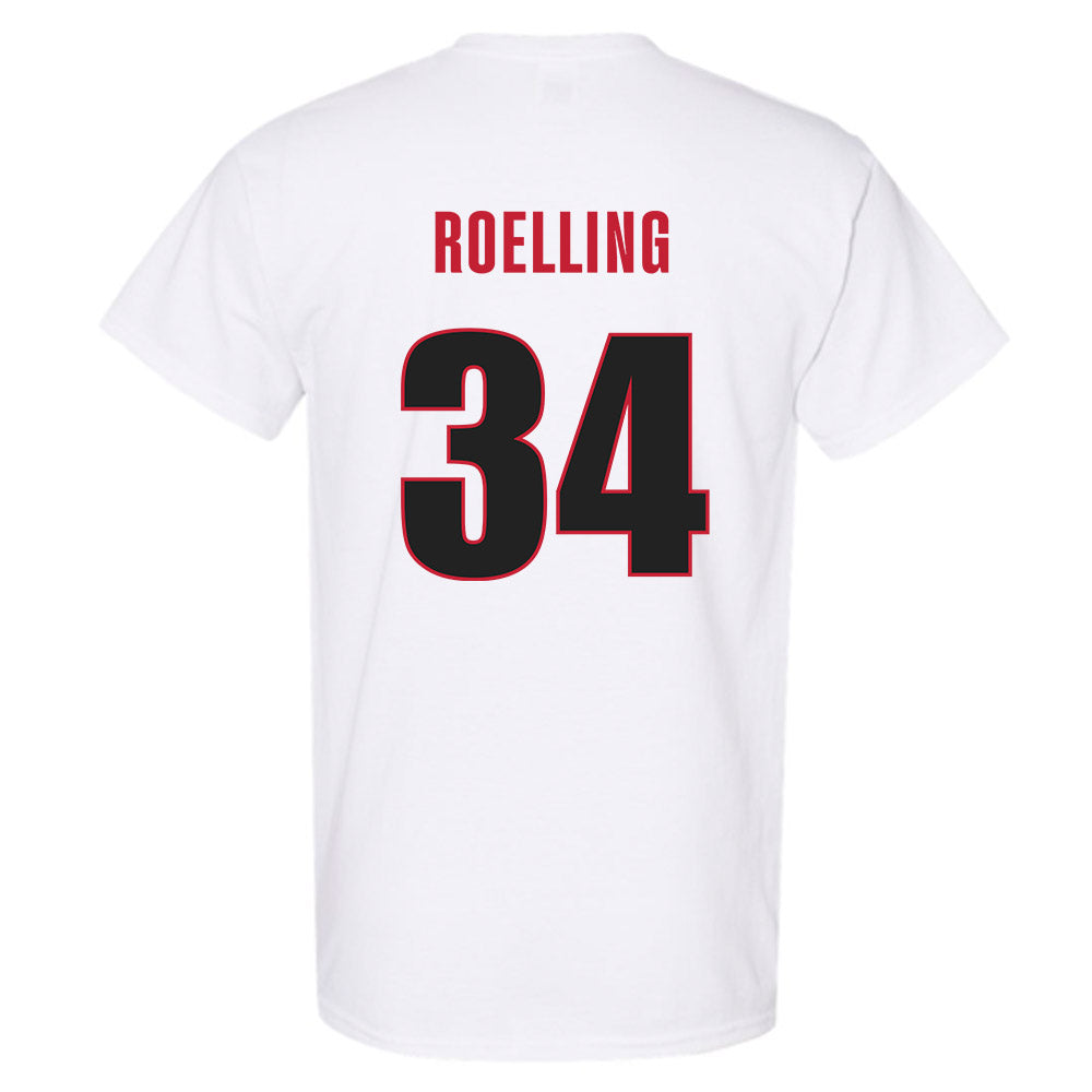 Georgia - NCAA Softball : Randi Roelling - Classic Shersey T-Shirt-1