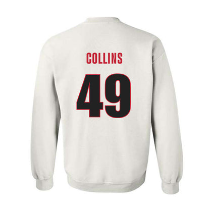 Georgia - NCAA Football : Luke Collins - Classic Shersey Crewneck Sweatshirt-1