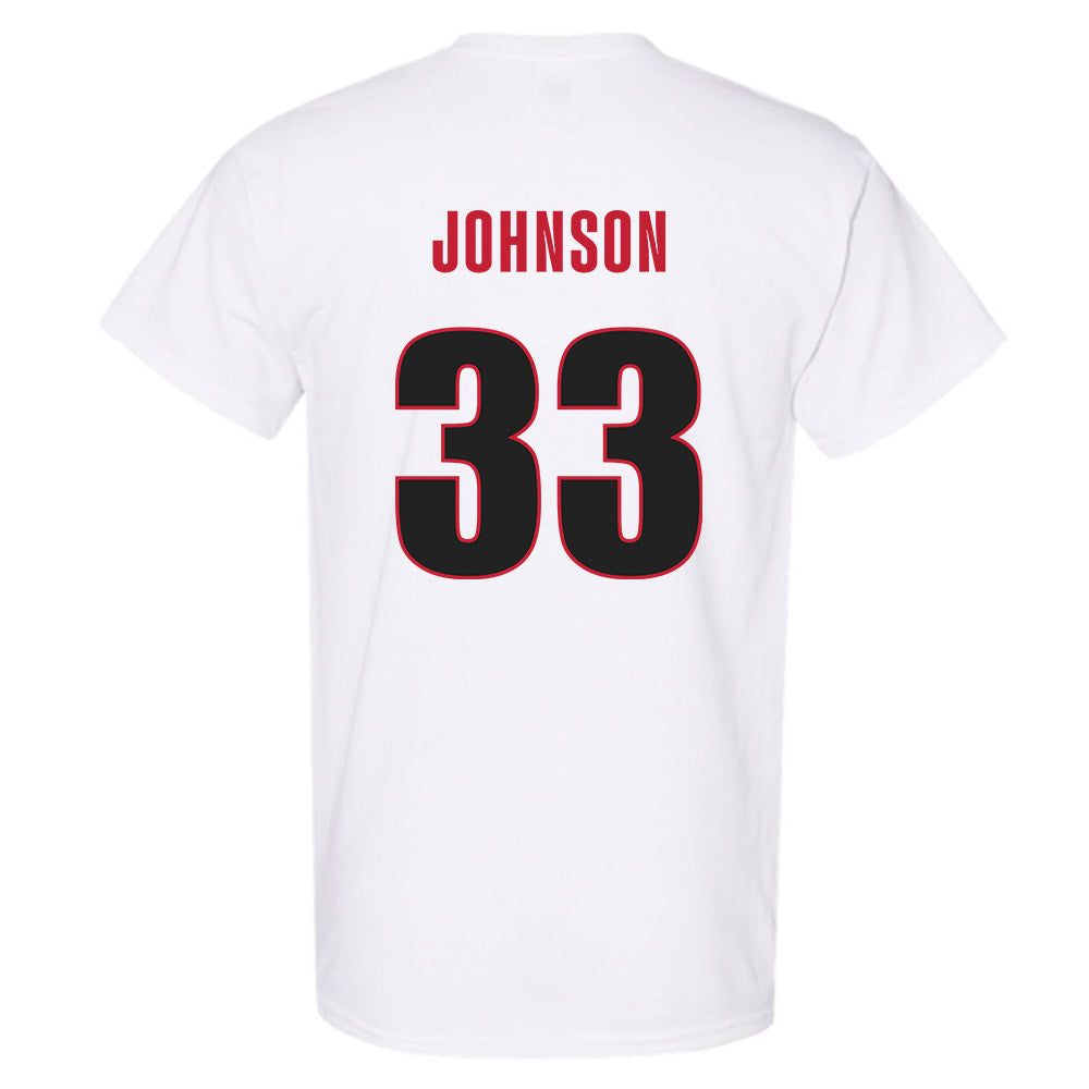 Georgia - NCAA Football : Quintavius Johnson - Classic Shersey T-Shirt-1