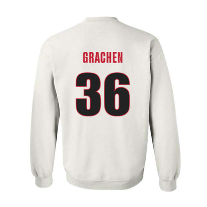 Georgia - NCAA Football : Matthew Grachen - Classic Shersey Crewneck Sweatshirt-1