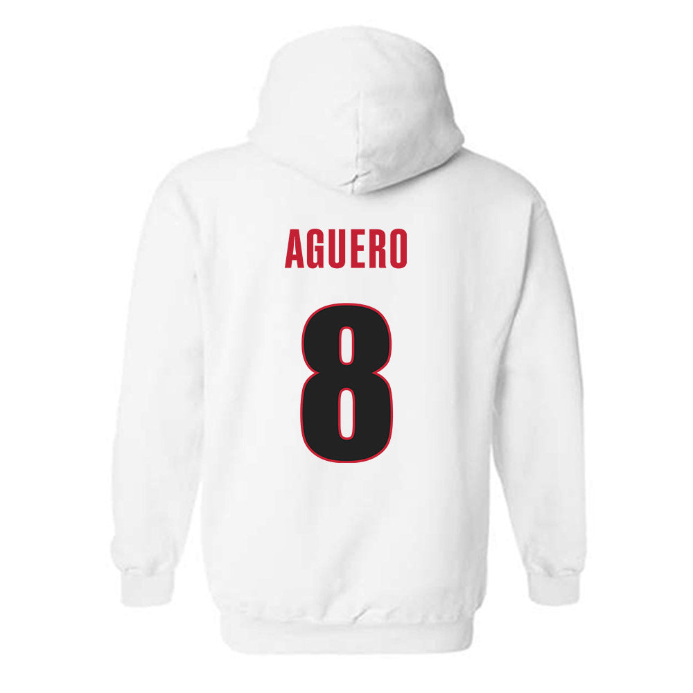 Georgia - NCAA Football : Joenel Aguero - Classic Shersey Hooded Sweatshirt-1