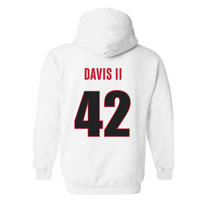 Georgia - NCAA Baseball : Alton Davis II - Classic Shersey Hooded Sweatshirt-1