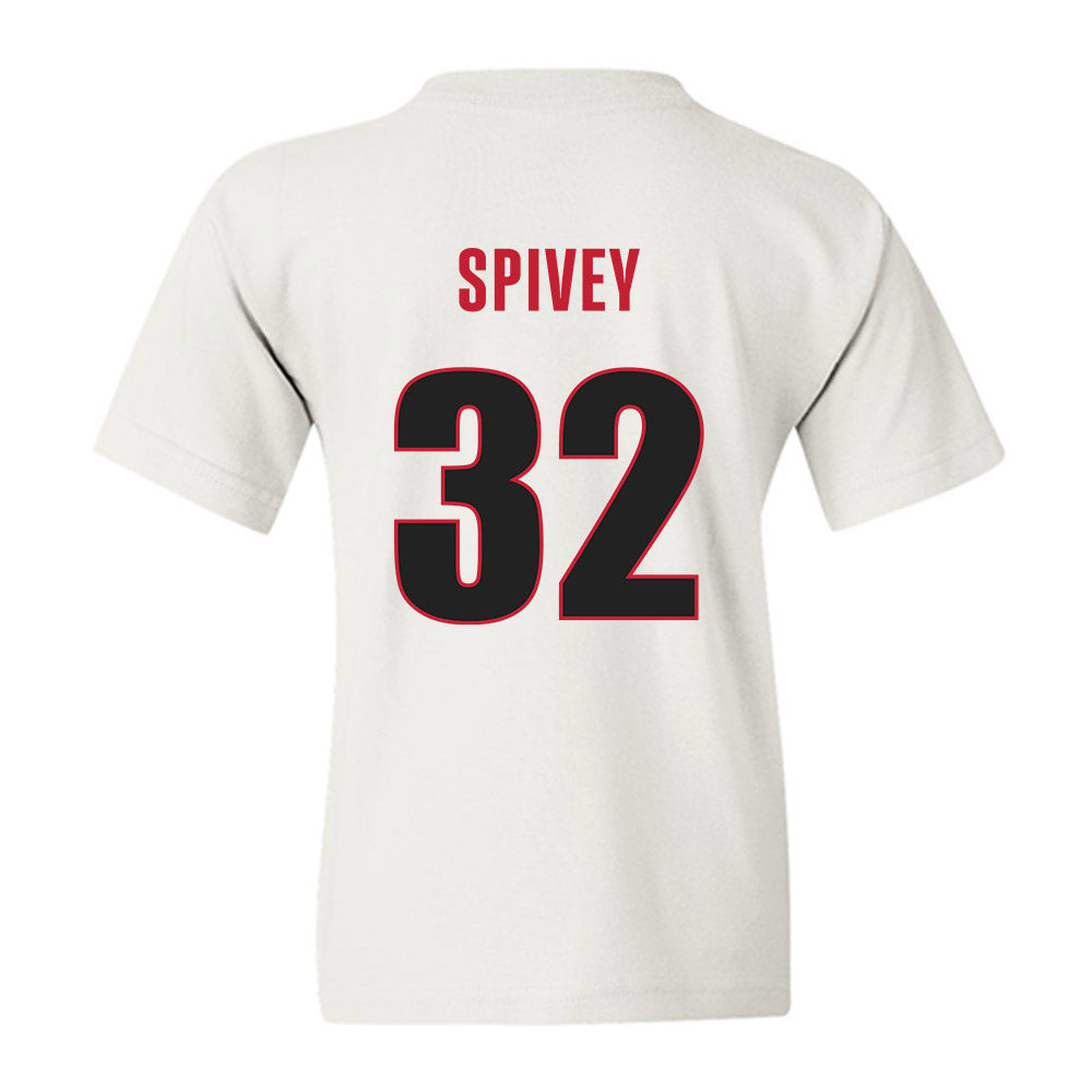 Georgia - NCAA Baseball : Logan Spivey - Classic Shersey Youth T-Shirt-1