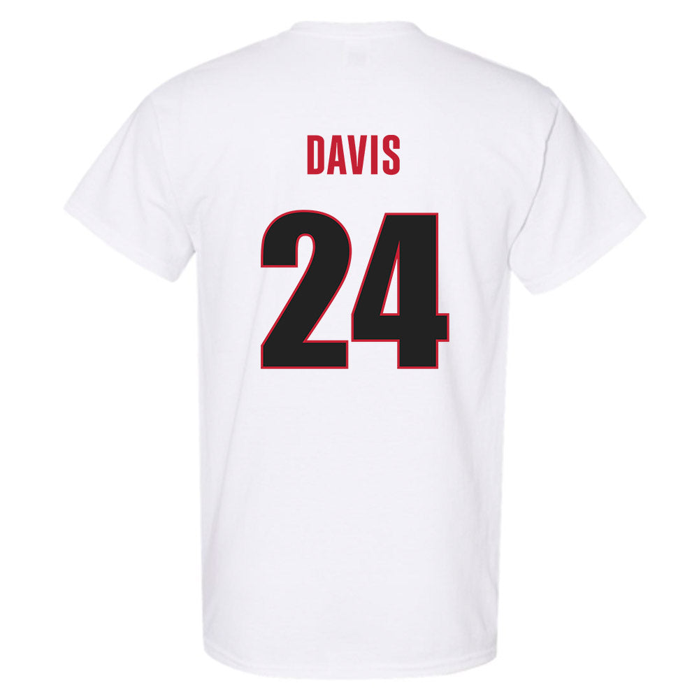 Georgia - NCAA Women's Basketball : Indya Davis - Classic Shersey T-Shirt-1