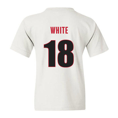 Georgia - NCAA Football : Sacovie White - Classic Shersey Youth T-Shirt-1