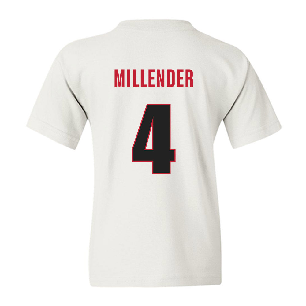 Georgia - NCAA Men's Basketball : Smurf Millender - Classic Shersey Youth T-Shirt-1