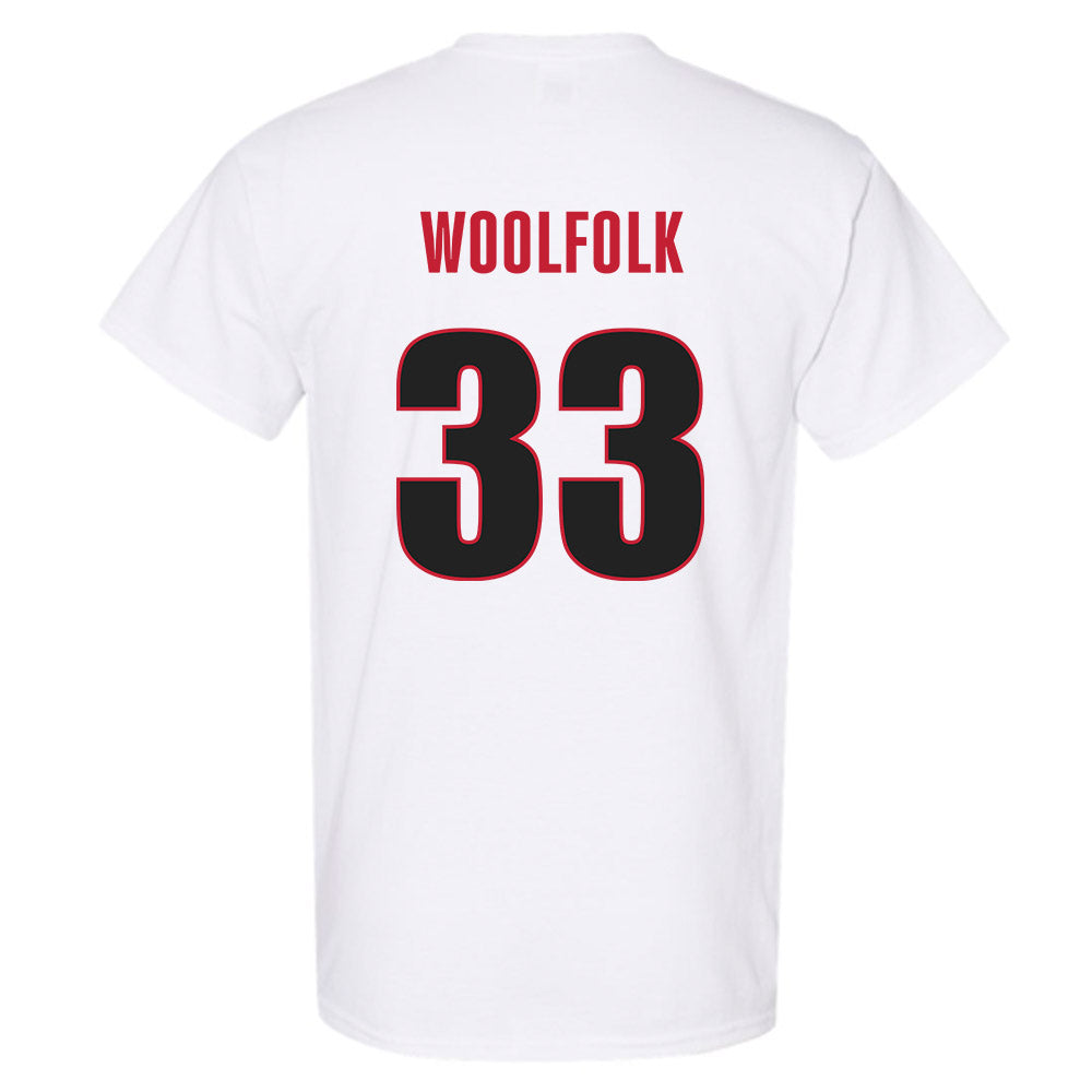 Georgia - NCAA Women's Basketball : Mia Woolfolk - Classic Shersey T-Shirt-1