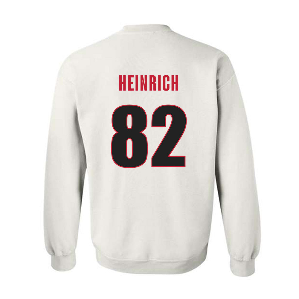 Georgia - NCAA Football : Colton Heinrich - Classic Shersey Crewneck Sweatshirt-1