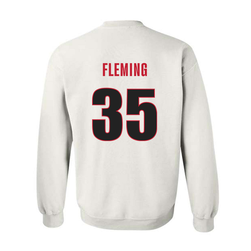 Georgia - NCAA Football : Jacob Fleming - Classic Shersey Crewneck Sweatshirt-1