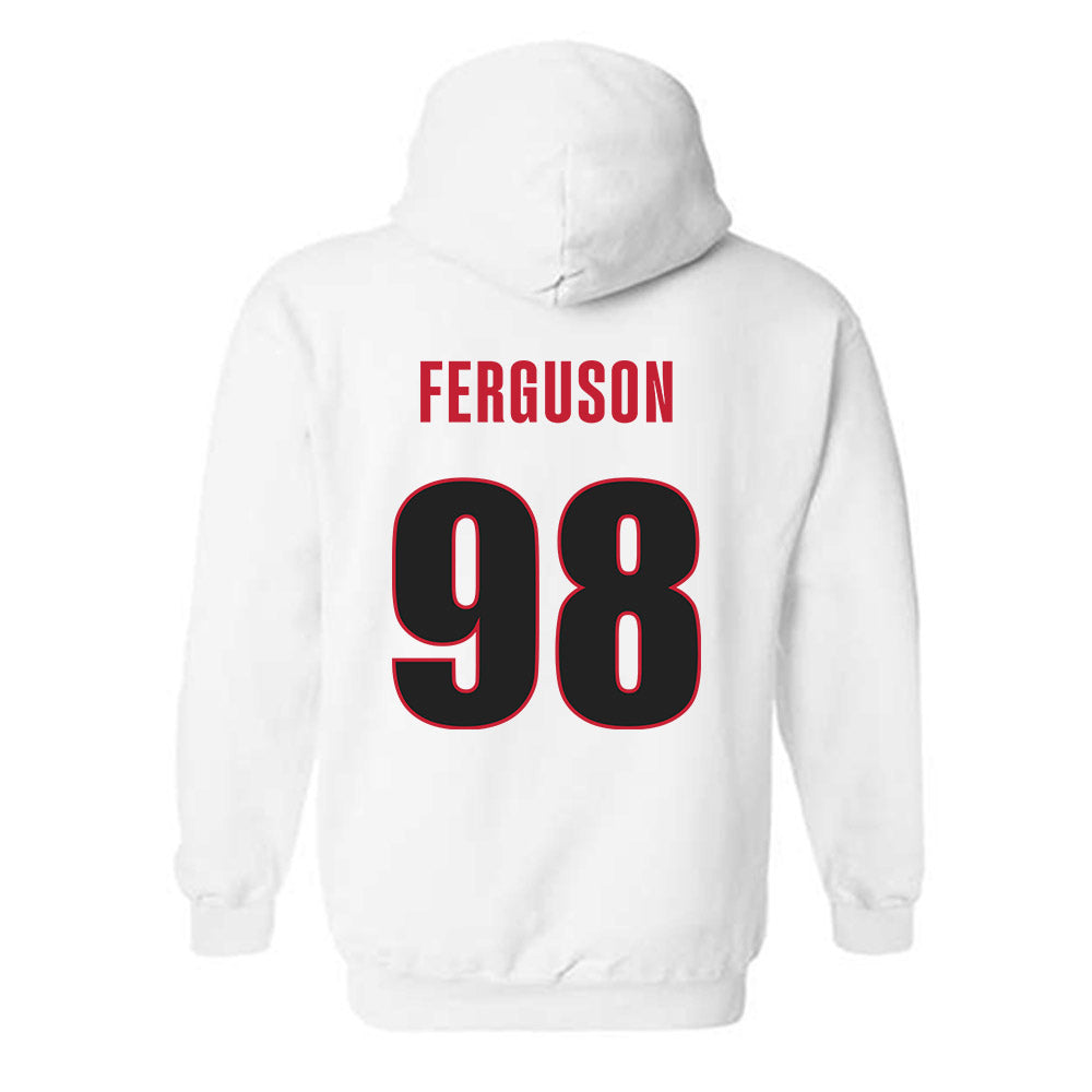 Georgia - NCAA Football : Connor Ferguson - Classic Shersey Hooded Sweatshirt-1