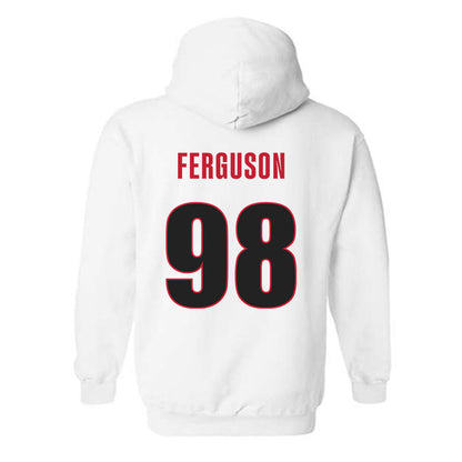 Georgia - NCAA Football : Connor Ferguson - Classic Shersey Hooded Sweatshirt-1
