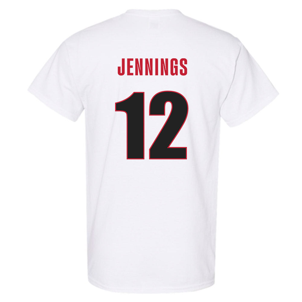 Georgia - NCAA Men's Basketball : Markel Jennings - Classic Shersey T-Shirt-1