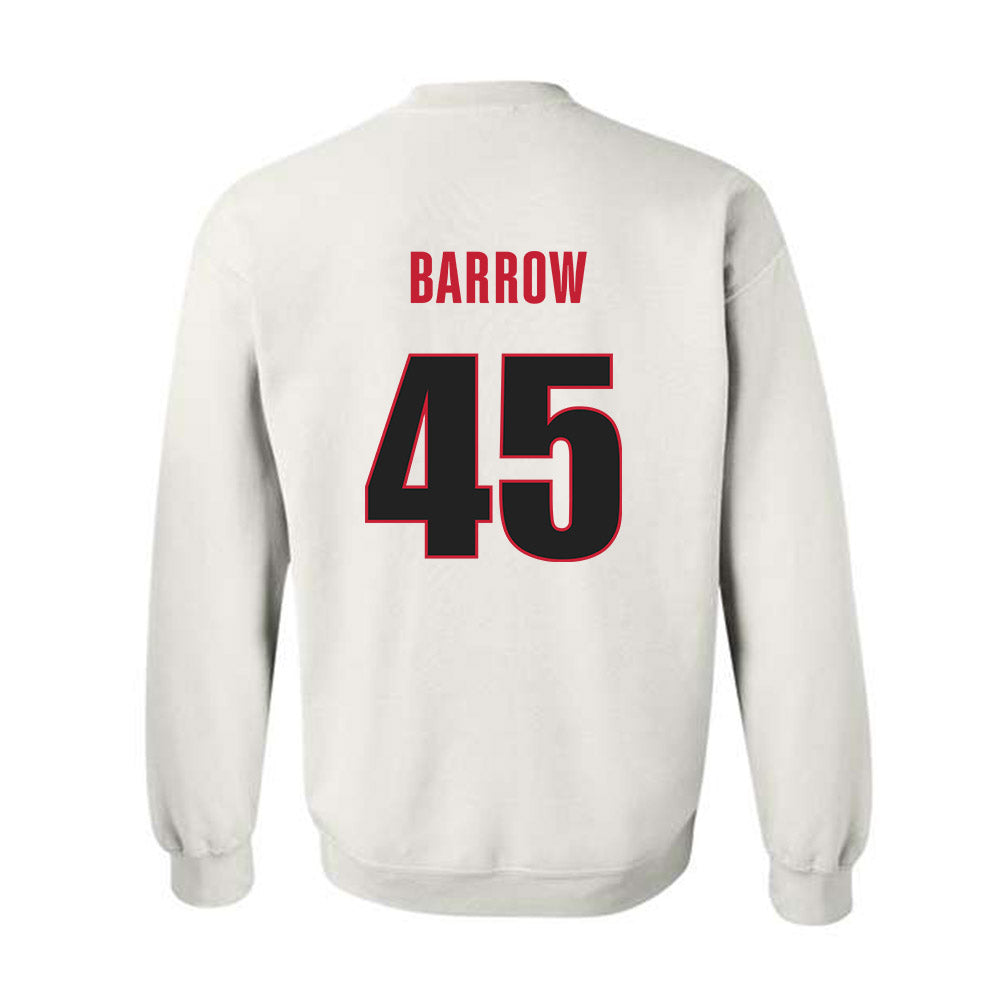 Georgia - NCAA Football : Eli Barrow - Classic Shersey Crewneck Sweatshirt-1