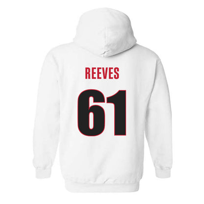 Georgia - NCAA Football : Nicholas Reeves - Classic Shersey Hooded Sweatshirt-1