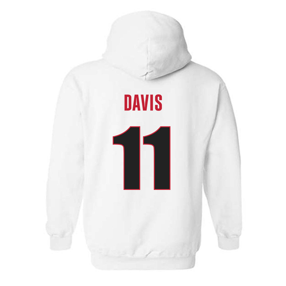 Georgia - NCAA Softball : Lyndi Rae Davis - Classic Shersey Hooded Sweatshirt-1