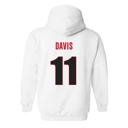 Georgia - NCAA Softball : Lyndi Rae Davis - Classic Shersey Hooded Sweatshirt-1