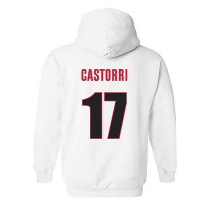 Georgia - NCAA Softball : Emma Castorri - Classic Shersey Hooded Sweatshirt-1