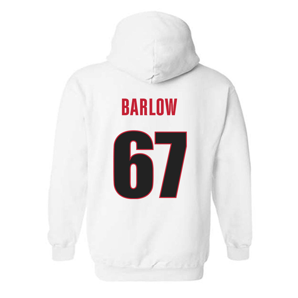 Georgia - NCAA Football : Clinton Barlow - Classic Shersey Hooded Sweatshirt-1