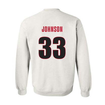 Georgia - NCAA Football : Quintavius Johnson - Classic Shersey Crewneck Sweatshirt-1