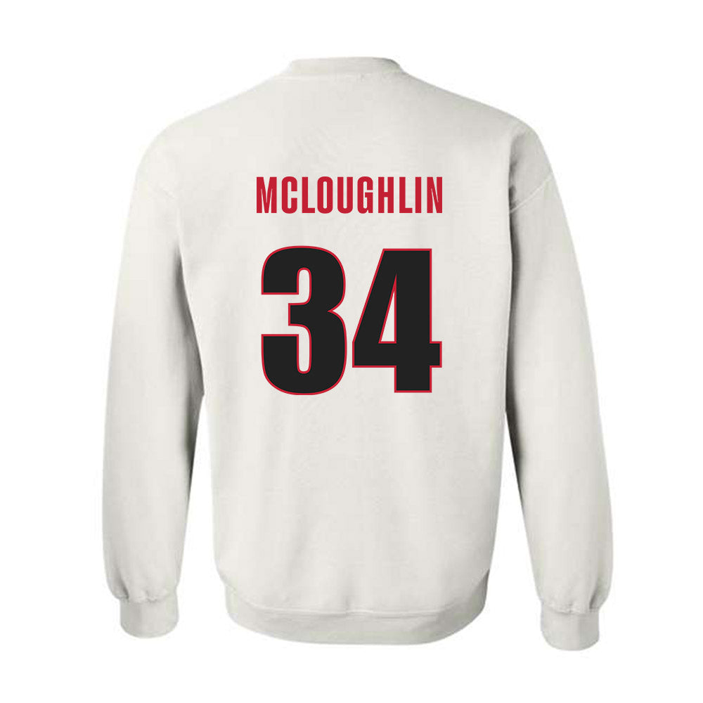 Georgia - NCAA Baseball : Tyler McLoughlin - Classic Shersey Crewneck Sweatshirt-1