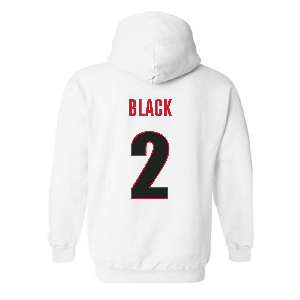 Georgia - NCAA Baseball : Ryan Black - Classic Shersey Hooded Sweatshirt-1