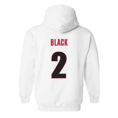 Georgia - NCAA Baseball : Ryan Black - Classic Shersey Hooded Sweatshirt-1
