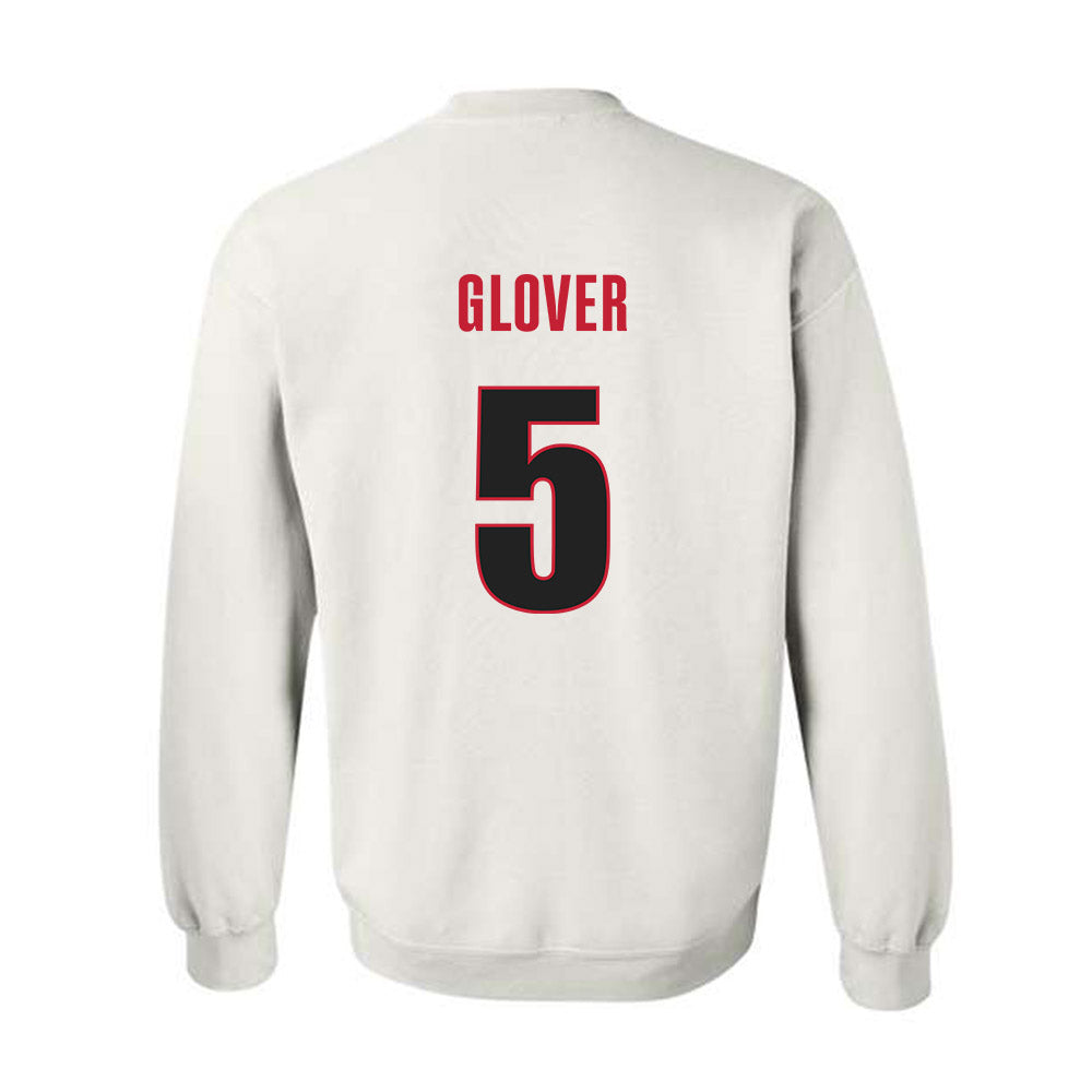 Georgia - NCAA Women's Soccer : Sage Glover - Classic Shersey Crewneck Sweatshirt-1