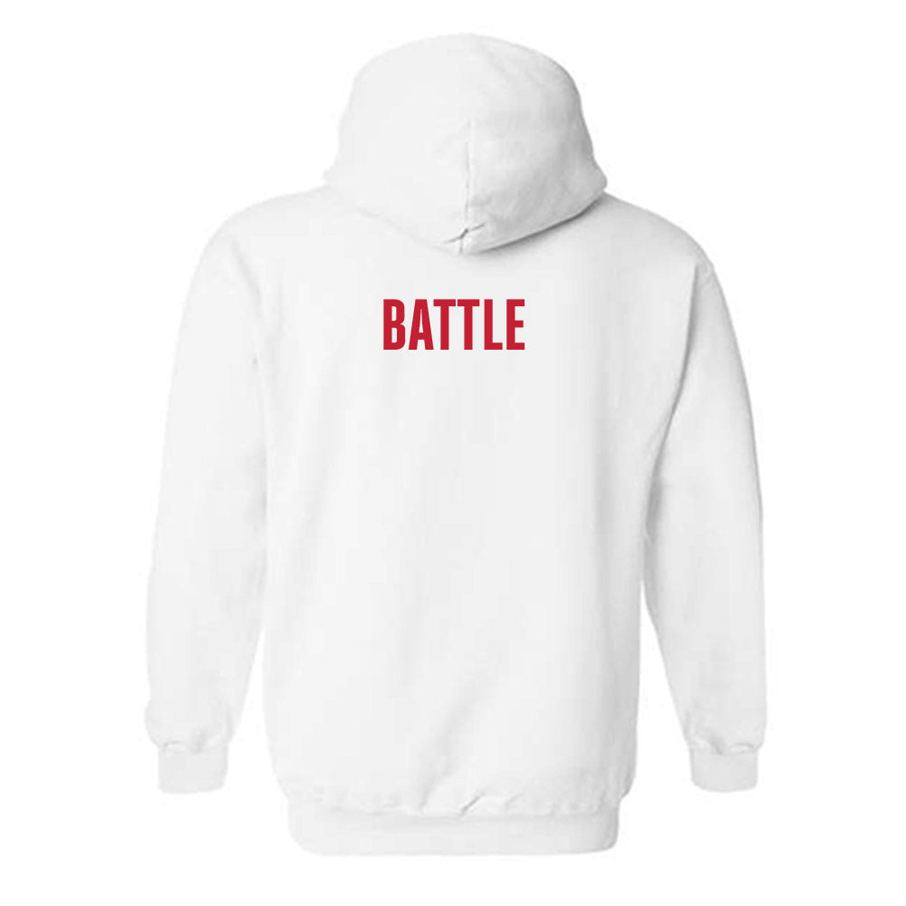 Georgia - NCAA Women's Gymnastics : Jaydah Battle - Classic Shersey Hooded Sweatshirt-1