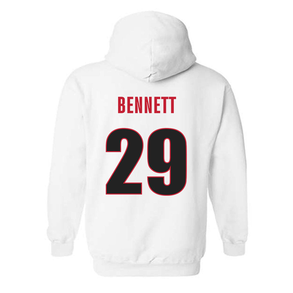 Georgia - NCAA Football : Luke Bennett - Classic Shersey Hooded Sweatshirt-1