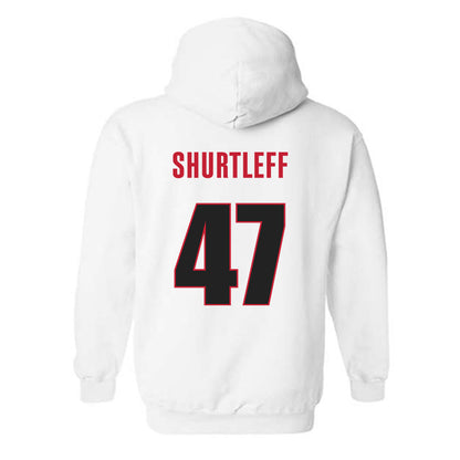 Georgia - NCAA Football : Sam Shurtleff - Classic Shersey Hooded Sweatshirt-1