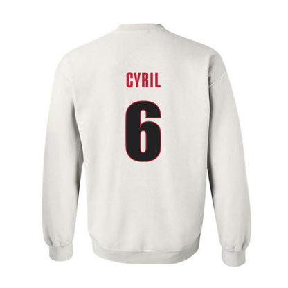 Georgia - NCAA Men's Basketball : Somtochukwu Cyril - Classic Shersey Crewneck Sweatshirt-1