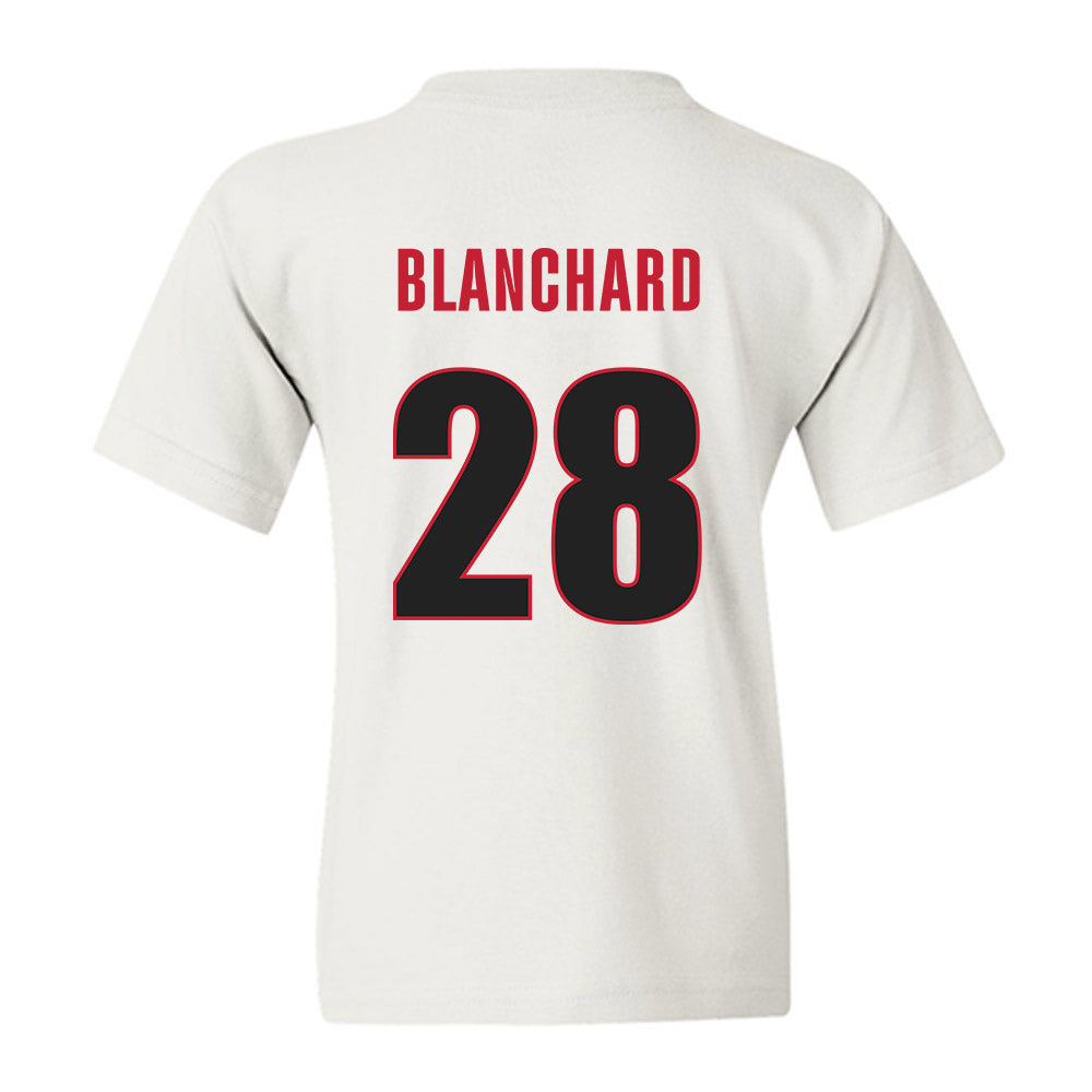 Georgia - NCAA Football : Walter Blanchard - Classic Shersey Youth T-Shirt-1