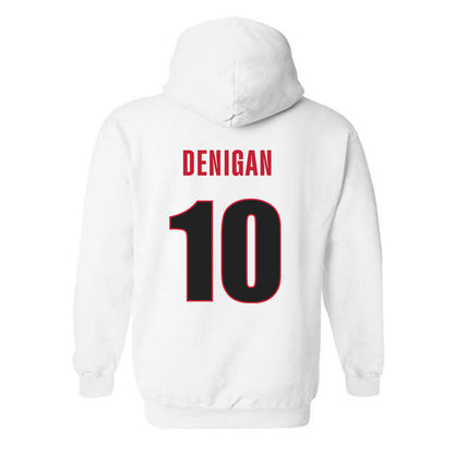 Georgia - NCAA Women's Soccer : Summer Denigan - Classic Shersey Hooded Sweatshirt-1