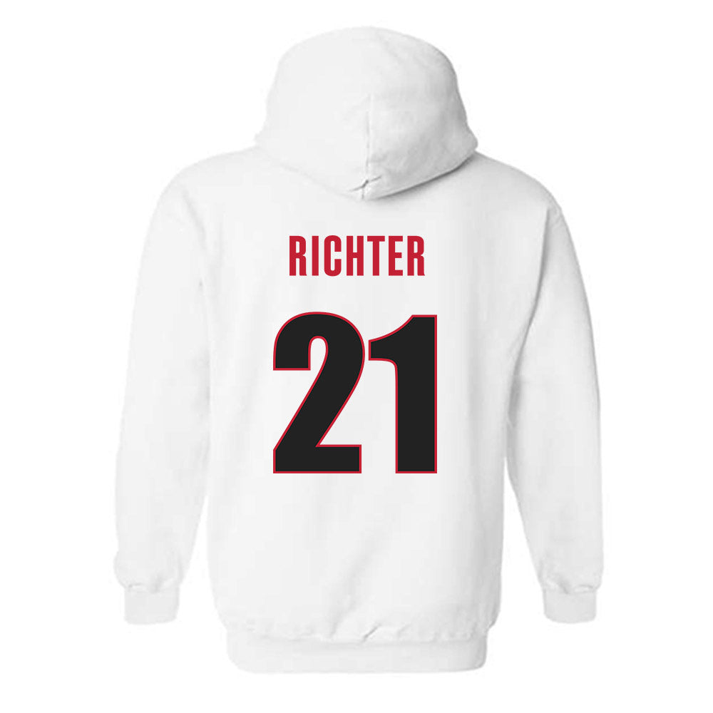 Georgia - NCAA Women's Volleyball : Alexandra Richter - Classic Shersey Hooded Sweatshirt-1