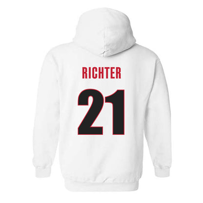 Georgia - NCAA Women's Volleyball : Alexandra Richter - Classic Shersey Hooded Sweatshirt-1