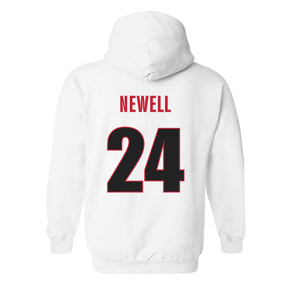 Georgia - NCAA Men's Basketball : Jaden Newell - Classic Shersey Hooded Sweatshirt-1