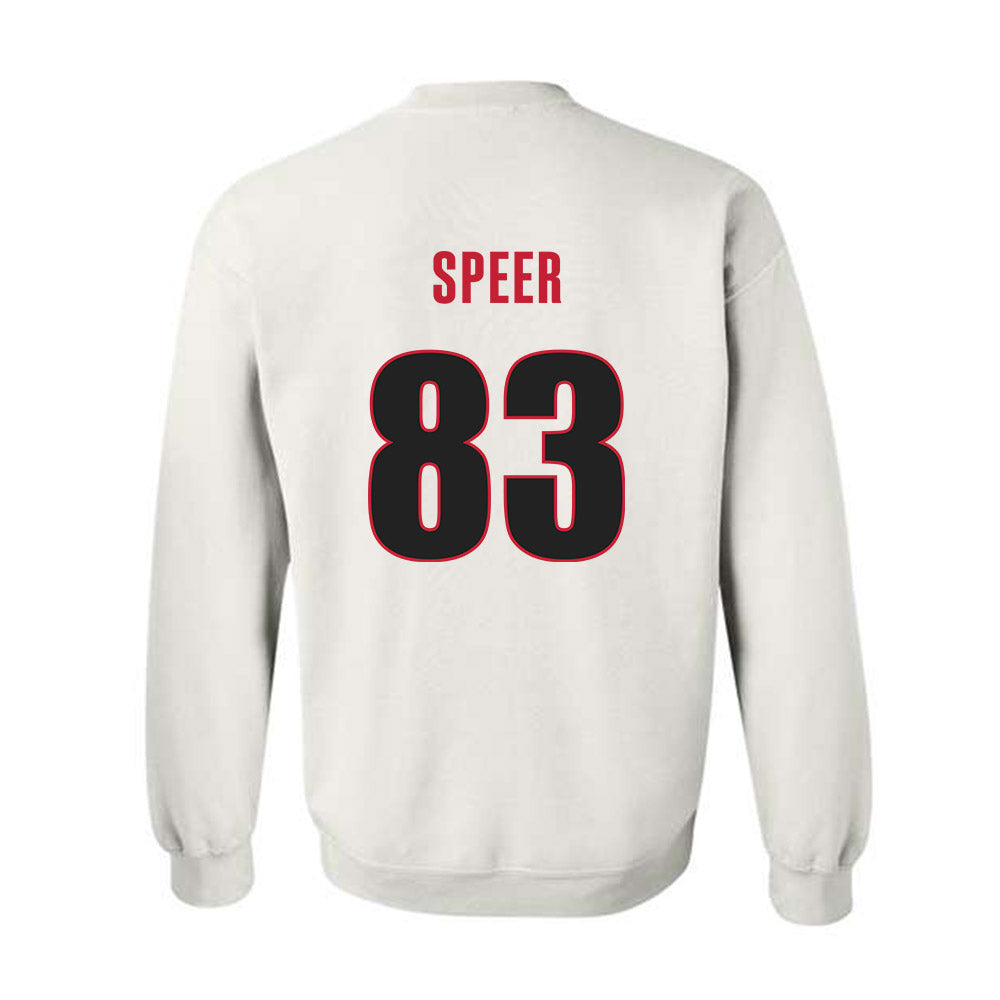 Georgia - NCAA Football : Cole Speer - Classic Shersey Crewneck Sweatshirt-1