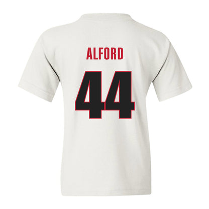 Georgia - NCAA Baseball : Slate Alford - Classic Shersey Youth T-Shirt-1