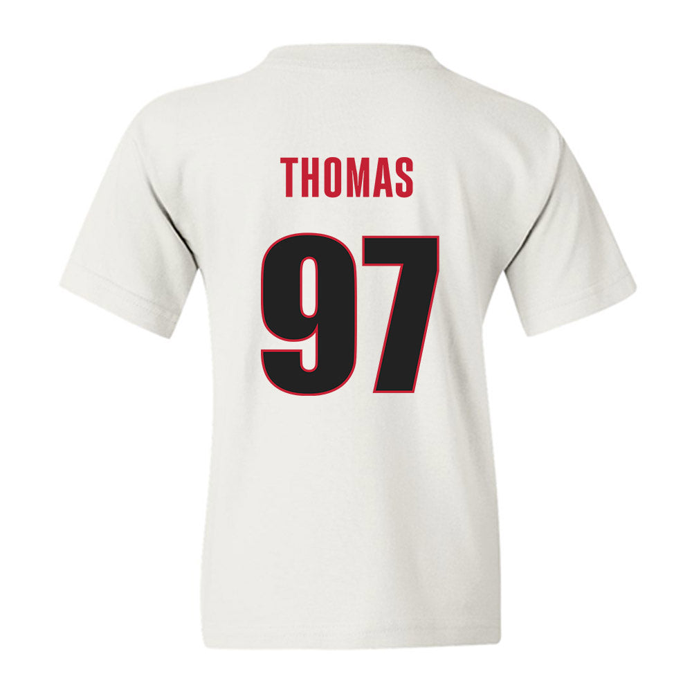 Georgia - NCAA Football : Jordan Thomas - Classic Shersey Youth T-Shirt-1