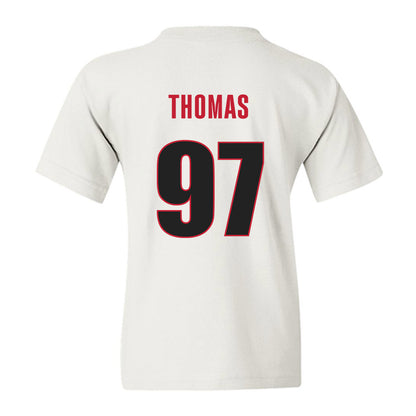 Georgia - NCAA Football : Jordan Thomas - Classic Shersey Youth T-Shirt-1