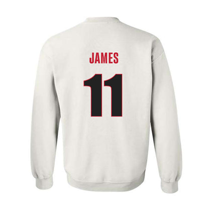 Georgia - NCAA Men's Basketball : dylan james - Classic Shersey Crewneck Sweatshirt-1