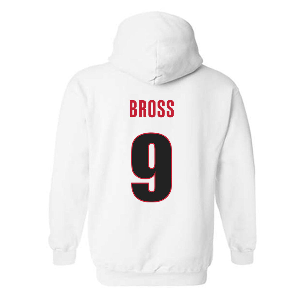 Georgia - NCAA Softball : Precious Bross - Classic Shersey Hooded Sweatshirt-1