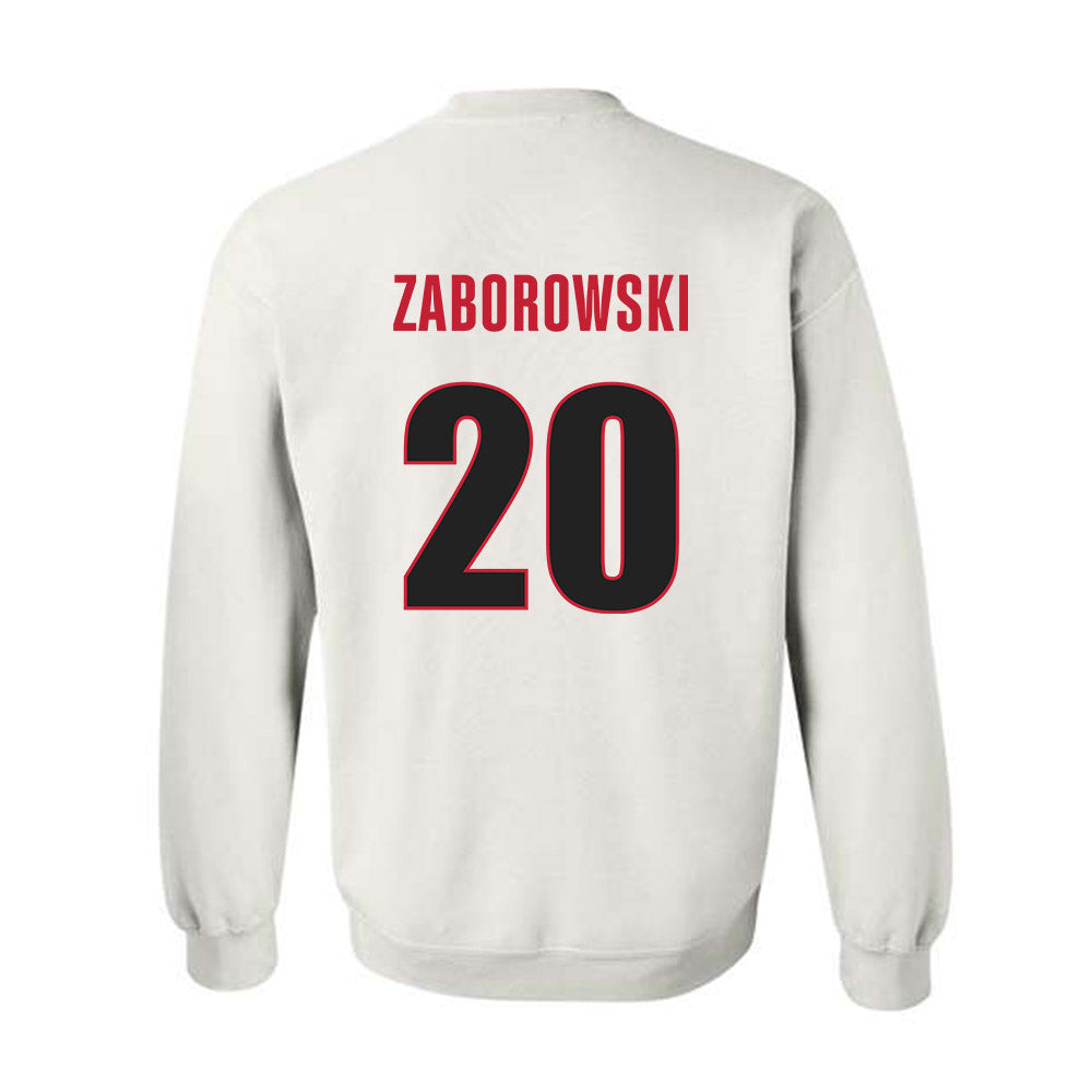 Georgia - NCAA Baseball : Ryland Zaborowski - Classic Shersey Crewneck Sweatshirt-1