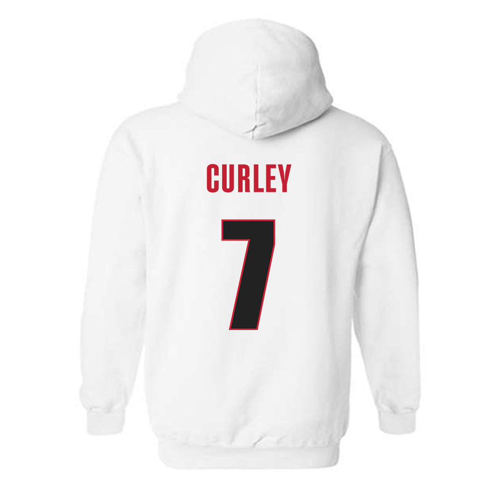 Georgia - NCAA Baseball : Brian Curley - Classic Shersey Hooded Sweatshirt-1